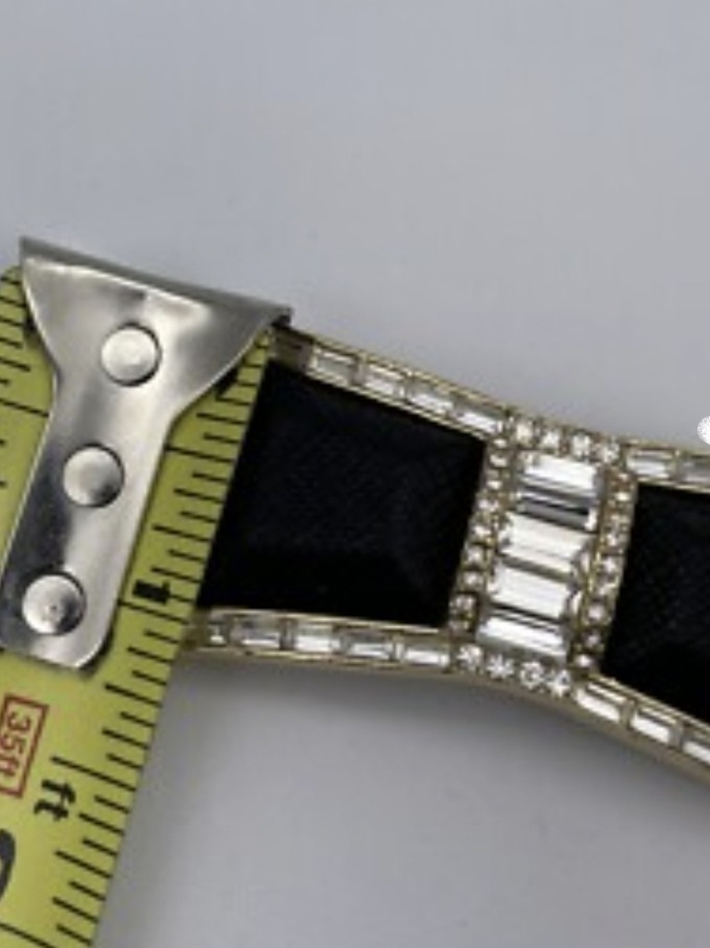 Kate Spade Jewelry Jackpot Jewels Wrap Bracelet Black Rhinestones - Picture 4 of 4
